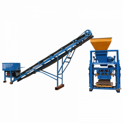 Semi Automatic Hollow Concrete Cement Block Machinery Brick Making Machine Price In Bangladesh